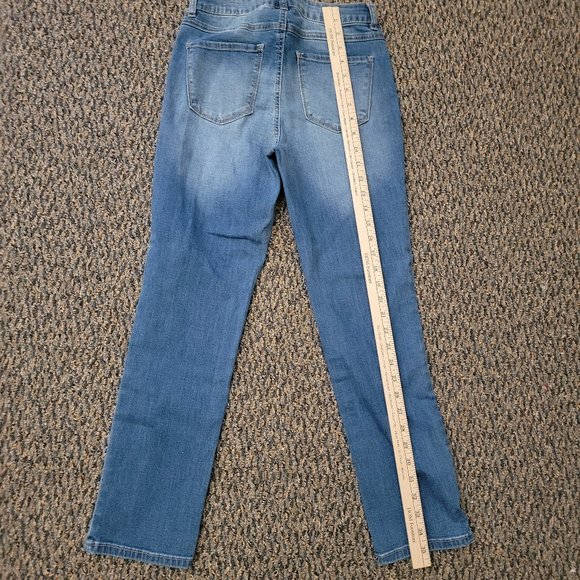 d. jeans recycled denim super high waisted stretch denim size 4 - Picture 6 of 12